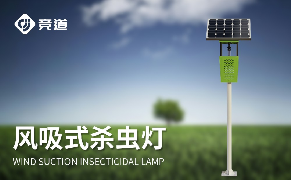 風(fēng)吸式太陽能殺蟲燈